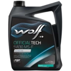 Aceite de motor WOLF Officialtech 5W-30 MS-F 4L