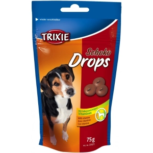 Comida para perros Trixie Delicacy Schoko Drops 0,075 kg