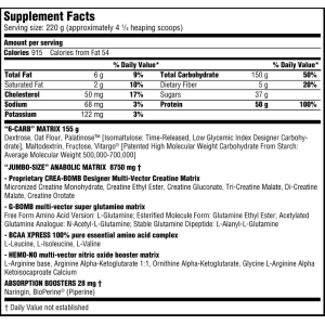 Scitec Nutrition Jumbo 2.86 kg