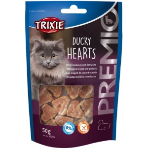 Comida para gatos Trixie Premio Ducky Hearts 0,05 kg