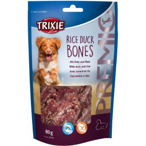 Comida para perros Trixie Premio Rice/Duck Bones 0,08 kg