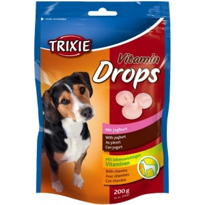 Comida para perros Trixie Delicacy Vitamin Drops with Yoghurt 0,2 kg