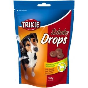 Comida para perros Trixie Delicacy Schoko Drops 0,35 kg