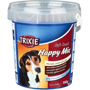 Comida para perros Trixie Soft Snack Happy Mix 0,5 kg