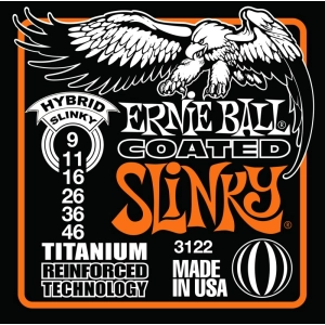 Cadenas Ernie Ball Slinky RPS Coated Titanium 9-46