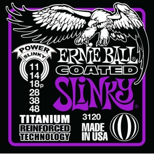 Cadenas Ernie Ball Slinky RPS Coated Titanium 11-48