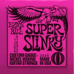 Cadenas Ernie Ball Slinky Nickel Wound 9-42