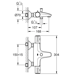 Grohe Grohtherm 800 34564000