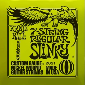 Cadenas Ernie Ball Slinky Nickel Wound 7-String 10-56