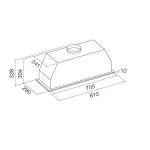 Falmec Gruppo Incasso Pro 80/950