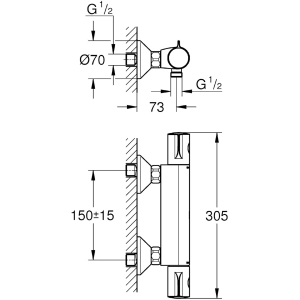 Grohe Grohtherm 800 34558000