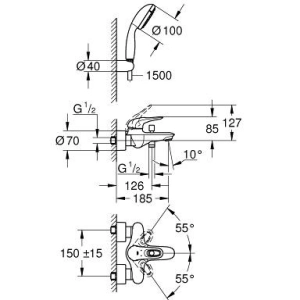 Grohe Eurostyle 33592003