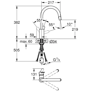 Grohe Eurostyle Cosmopolitan 31482002