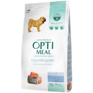 Comida para perros Optimeal Adult Medium Beed Hypoallergenic 12 kg