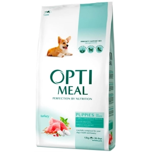 Comida para perros Optimeal Puppy All Breed Turkey 12 kg