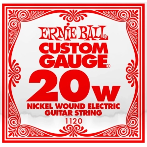 Cadenas Ernie Ball Single Nickel Wound 20