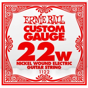 Cadenas Ernie Ball Single Nickel Wound 22