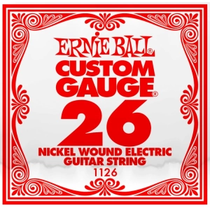 Cadenas Ernie Ball Single Nickel Wound 26