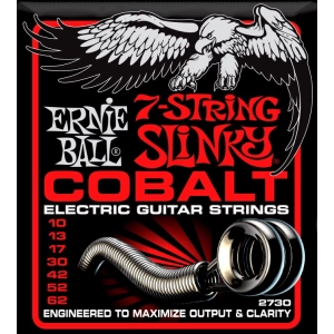 Cadenas Ernie Ball Slinky Cobalt 7-String 10-62