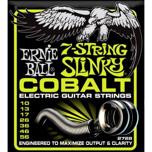 Cadenas Ernie Ball Slinky Cobalt 7-String 10-56