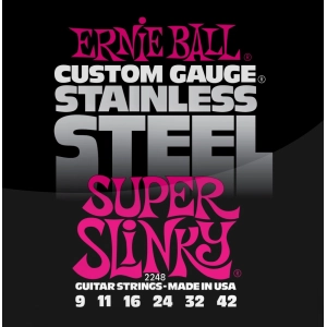 Cuerdas Ernie Ball Slinky Stainless Steel