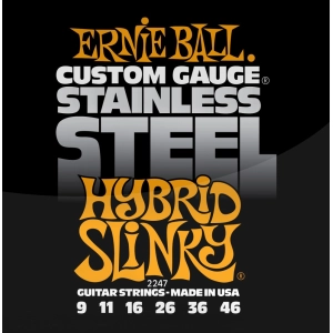 Cadenas Ernie Ball Slinky Stainless Steel 9-46