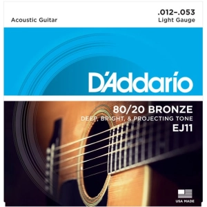 Cadenas DAddario 80/20 Bronze 12-53