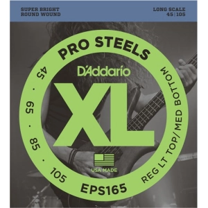 Cadenas DAddario XL ProSteels Bass 45-105