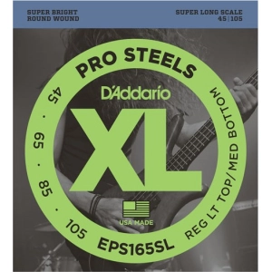 Cuerdas DAddario XL ProSteels Bass SL 45- 105