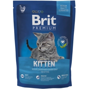 Comida para gatos Brit Premium Kitten Chicken/Salmon Gravy 0,3 kg