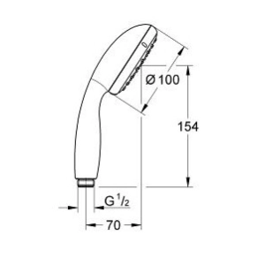 Grohe New Tempesta 100 26161000