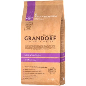 Comida para perros Grandorf Adult Maxi Breed Lamb/Rice 3 kg