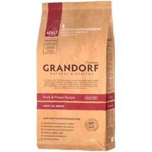 Comida para perros Grandorf Adult All Breed Duck/Potato 12 kg