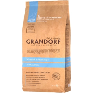 Comida para perros Grandorf Adult All Breed White Fish/Rice 1 kg