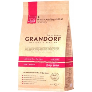 Comida para gatos Grandorf Adult Indoor Lamb/Rice 0,4 kg