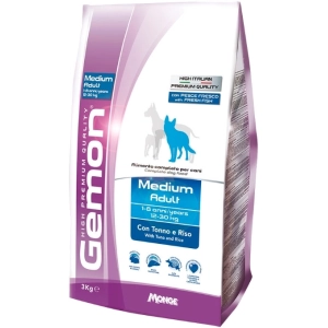 Comida para perros Gemon Adult Medium Breed with Tuna 3 kg