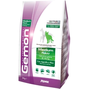 Comida para perros Gemon Adult Medium Breed with Lamb 3 kg