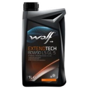 Aceite de transmisión WOLF Extendtech 80W-90 LS GL5 1L