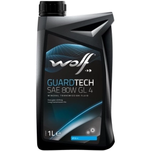 Aceite de transmisión WOLF Guardtech 80W GL-4 1L