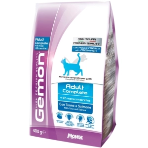 Alimento para gatos Gemon Adult Complete with Tuna/Salmon 0,4 kg