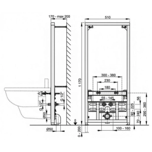 Alca Plast A105/1200