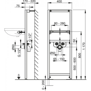 Alca Plast A104/1200