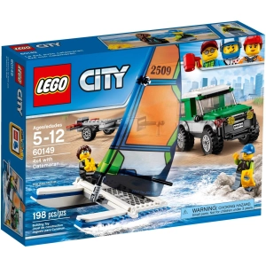 Lego 4x4 with Catamaran 60149