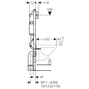 Geberit Duofix 111.370.00.5