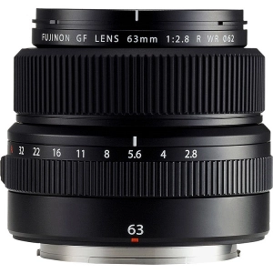 Lente Fujifilm 63 mm f/2,8 GF R WR Fujinon