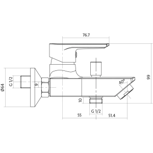 Cersanit Vero S951-004