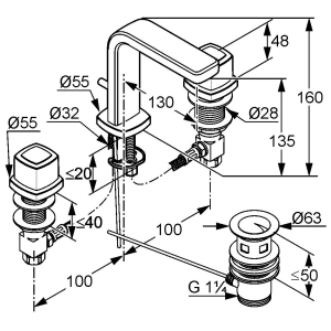 Kludi Q-Beo 501430565