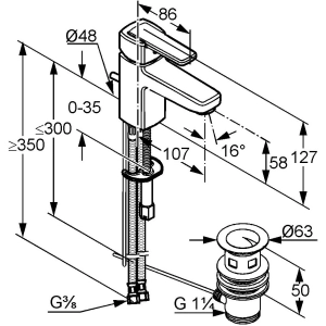 Kludi Q-Beo 501290565