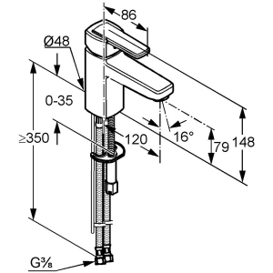 Kludi Q-Beo 500260565