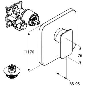 Kludi E2 496550575